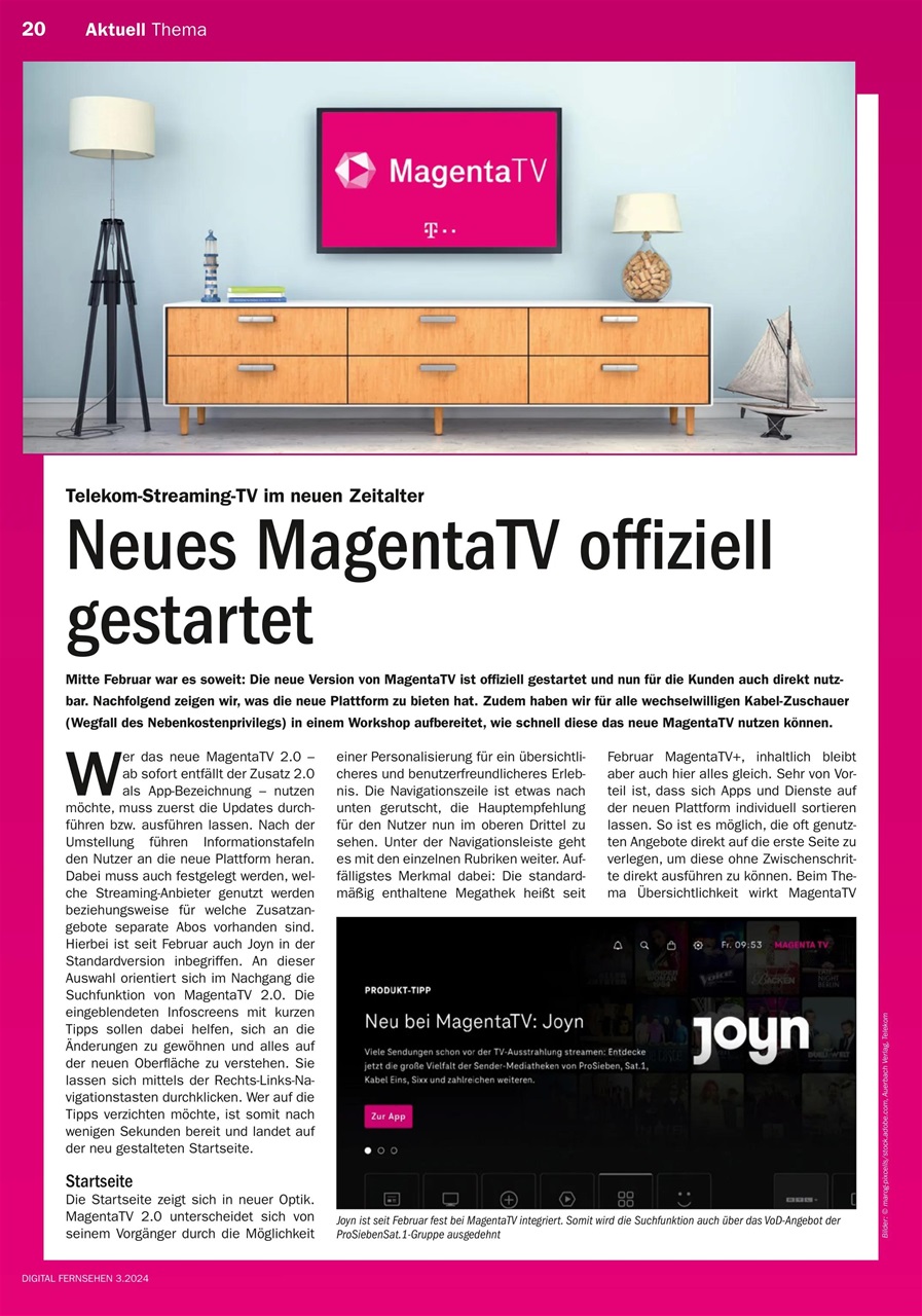 Digital Fernsehen Preview Pages