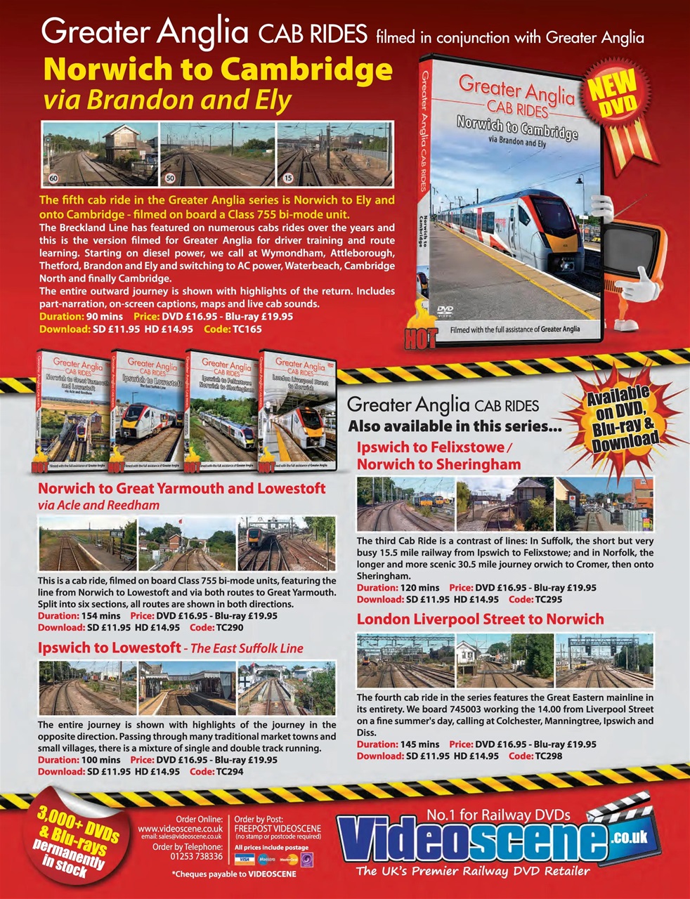 Rail Express Preview Pages