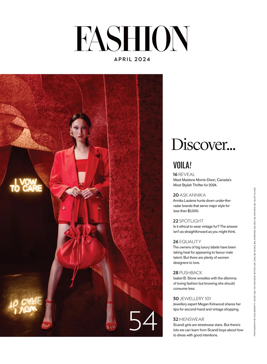 Fashion Magazine Preview Pages