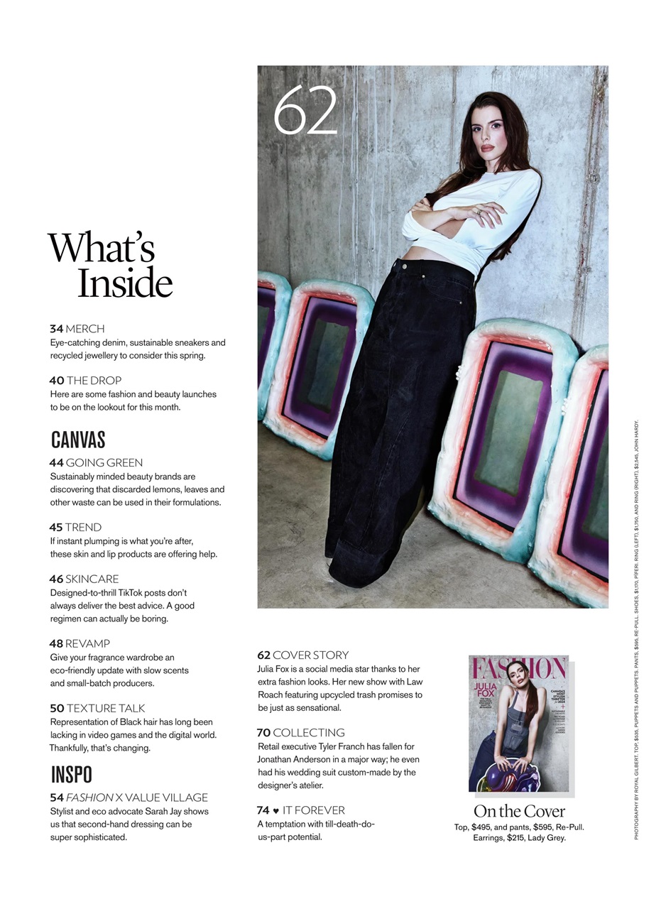 Fashion Magazine Preview Pages