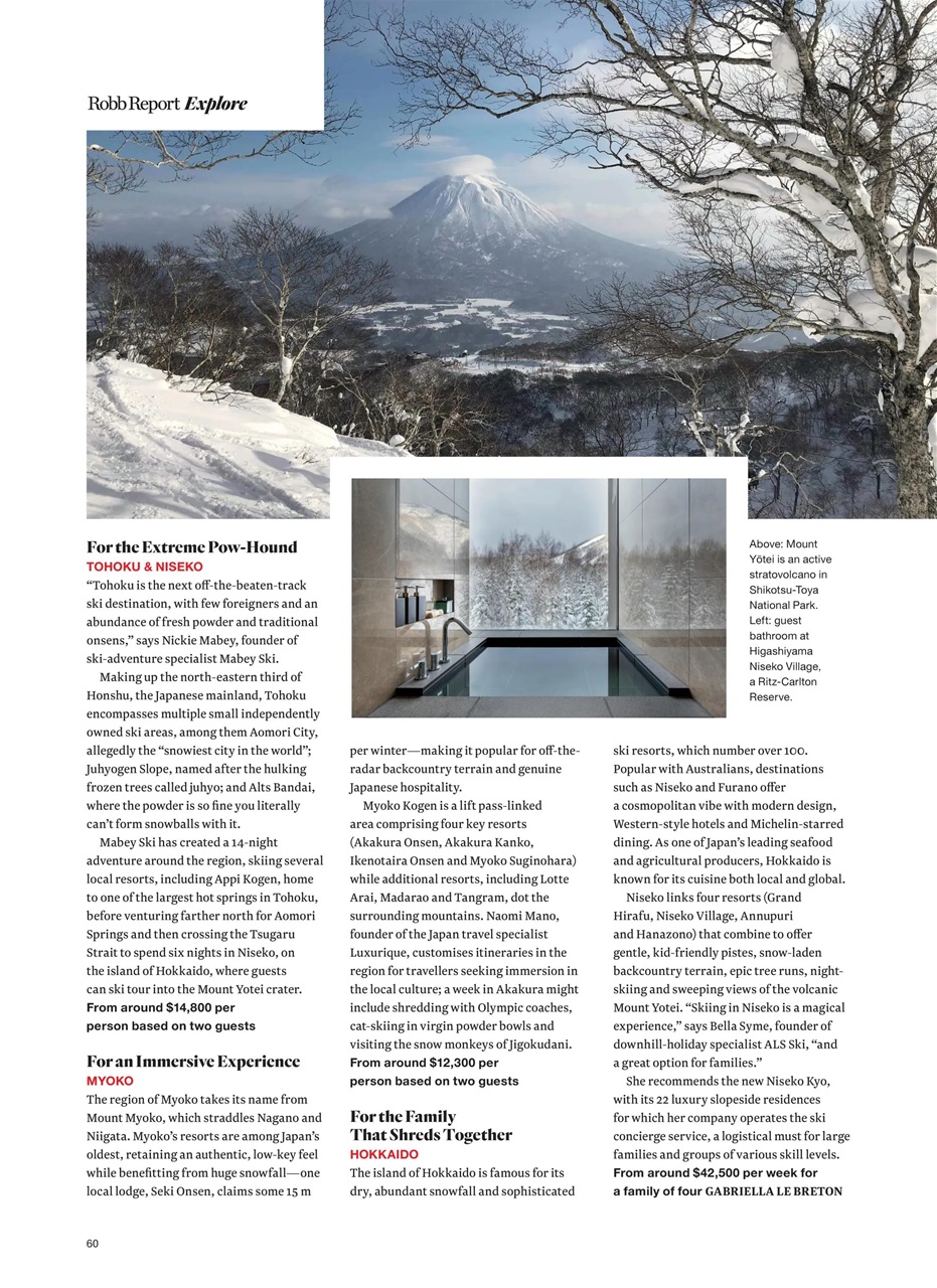 Robb Report Australia & New Zealand Preview Pages