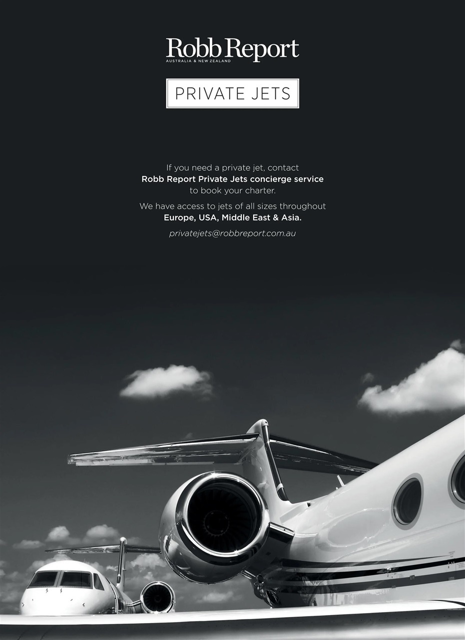Robb Report Australia & New Zealand Preview Pages