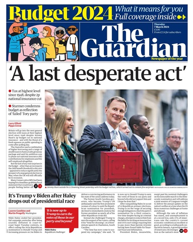 The Guardian Newspaper issue Thursday, March 7, 2024