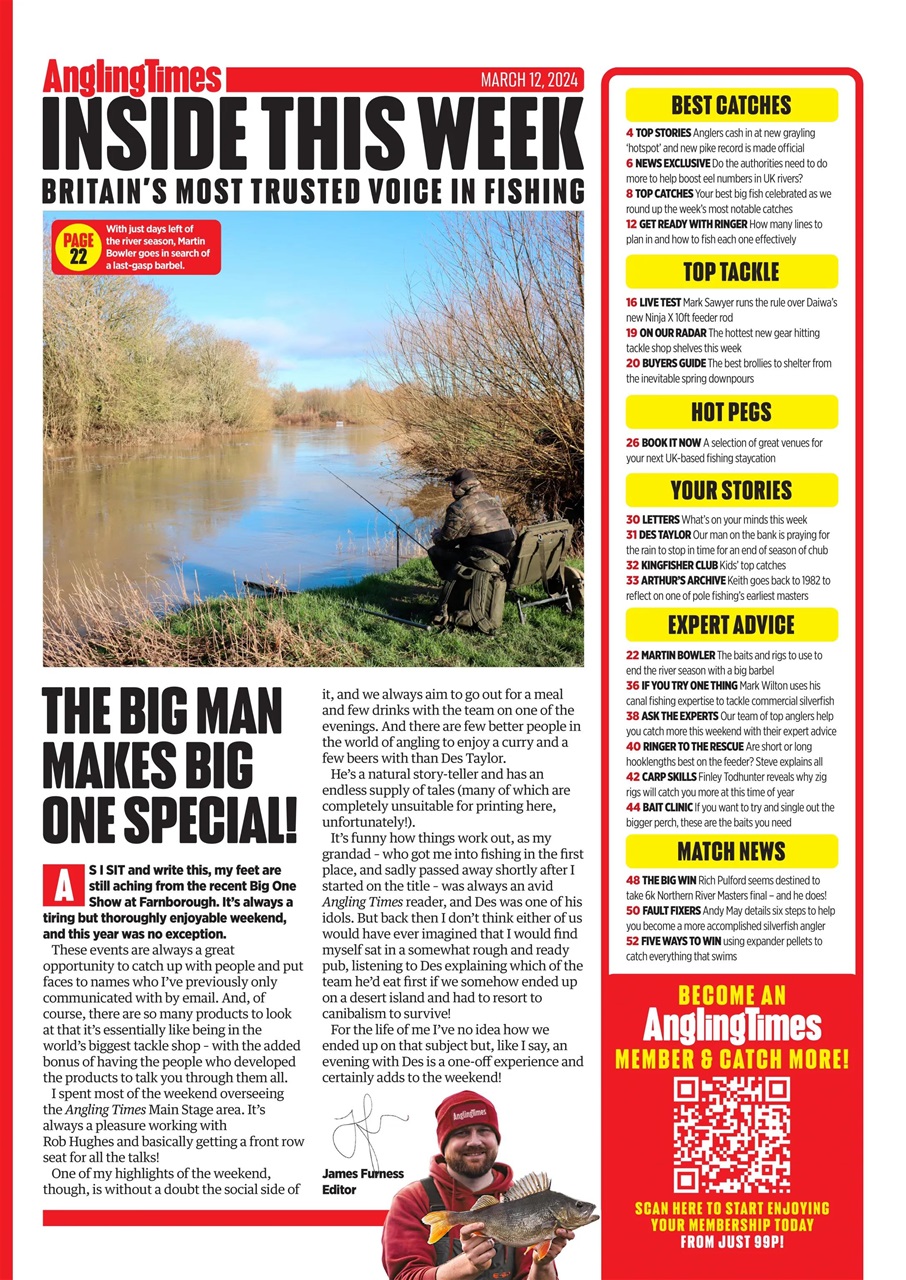 Angling Times Preview Pages