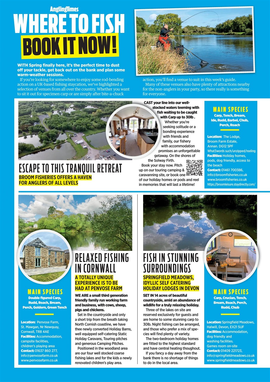Angling Times Preview Pages