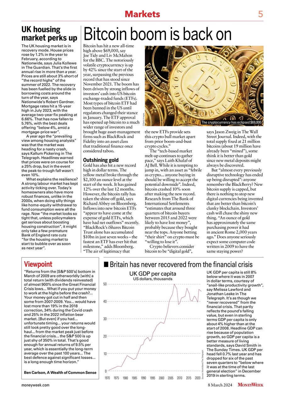 MoneyWeek Preview Pages