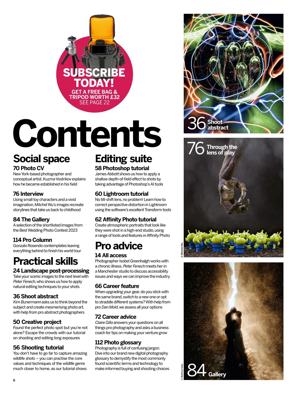 Digital Photographer Preview Pages