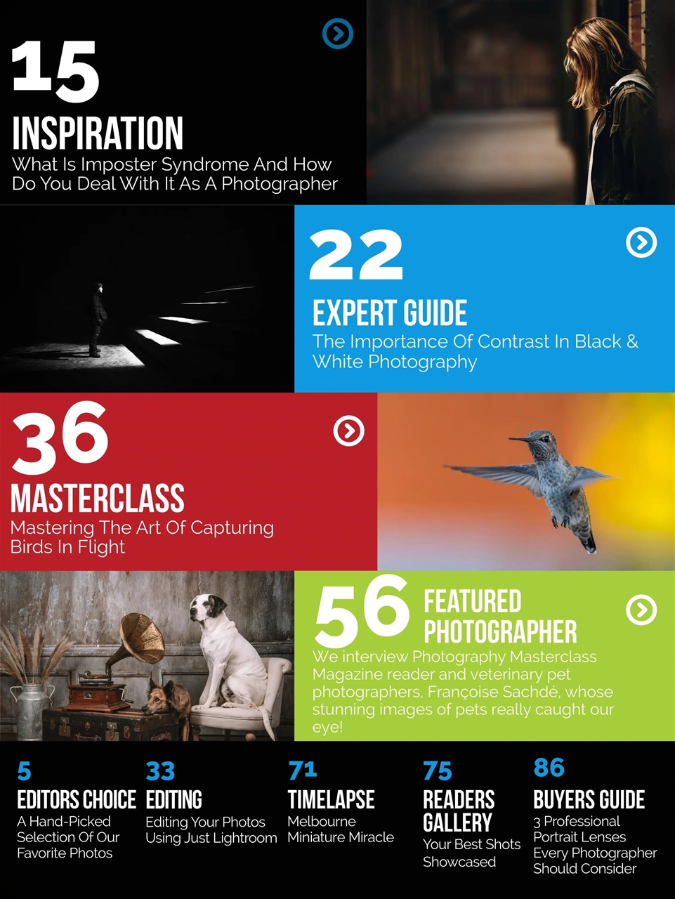 Photography Masterclass Magazine Preview Pages