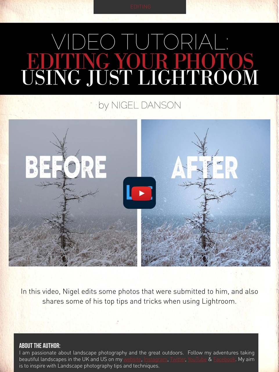 Photography Masterclass Magazine Preview Pages