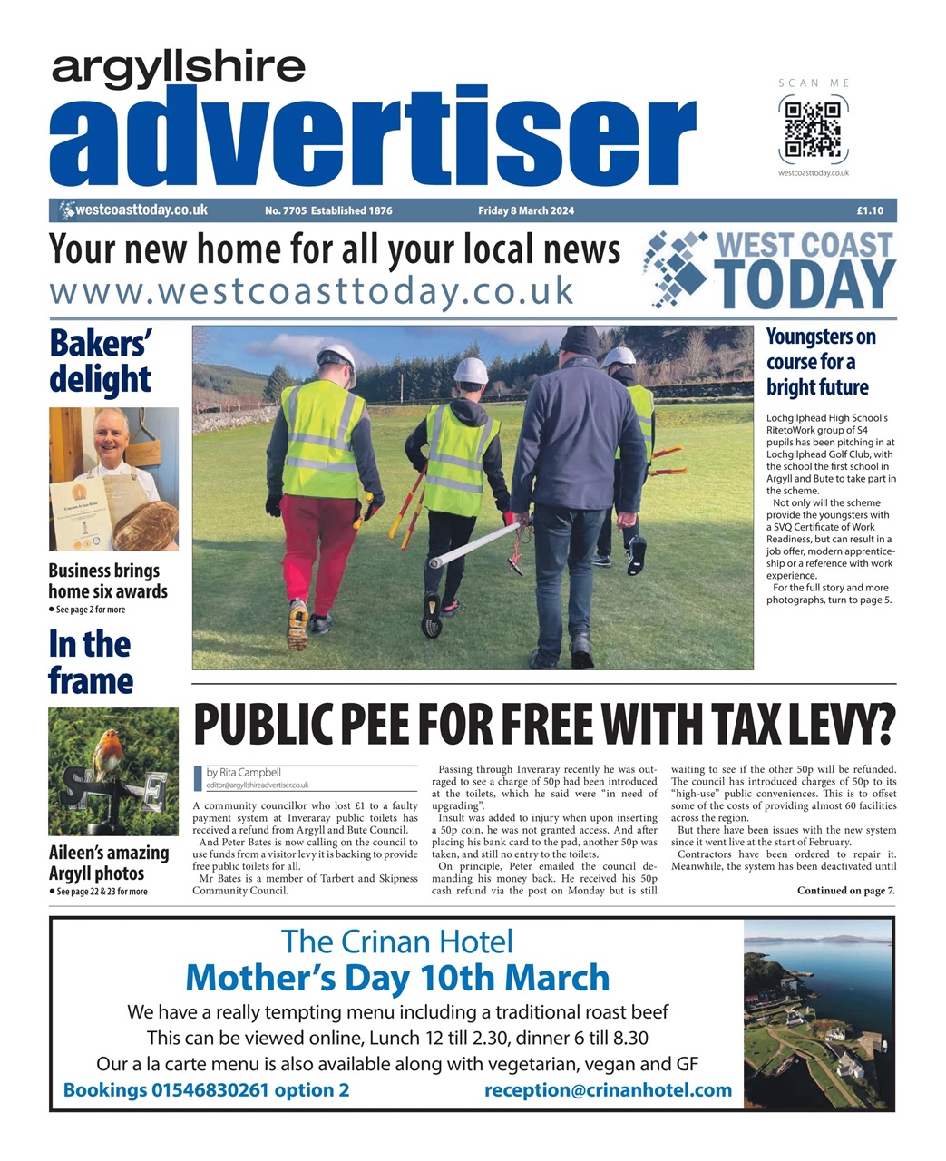 Argyllshire Advertiser Preview Pages