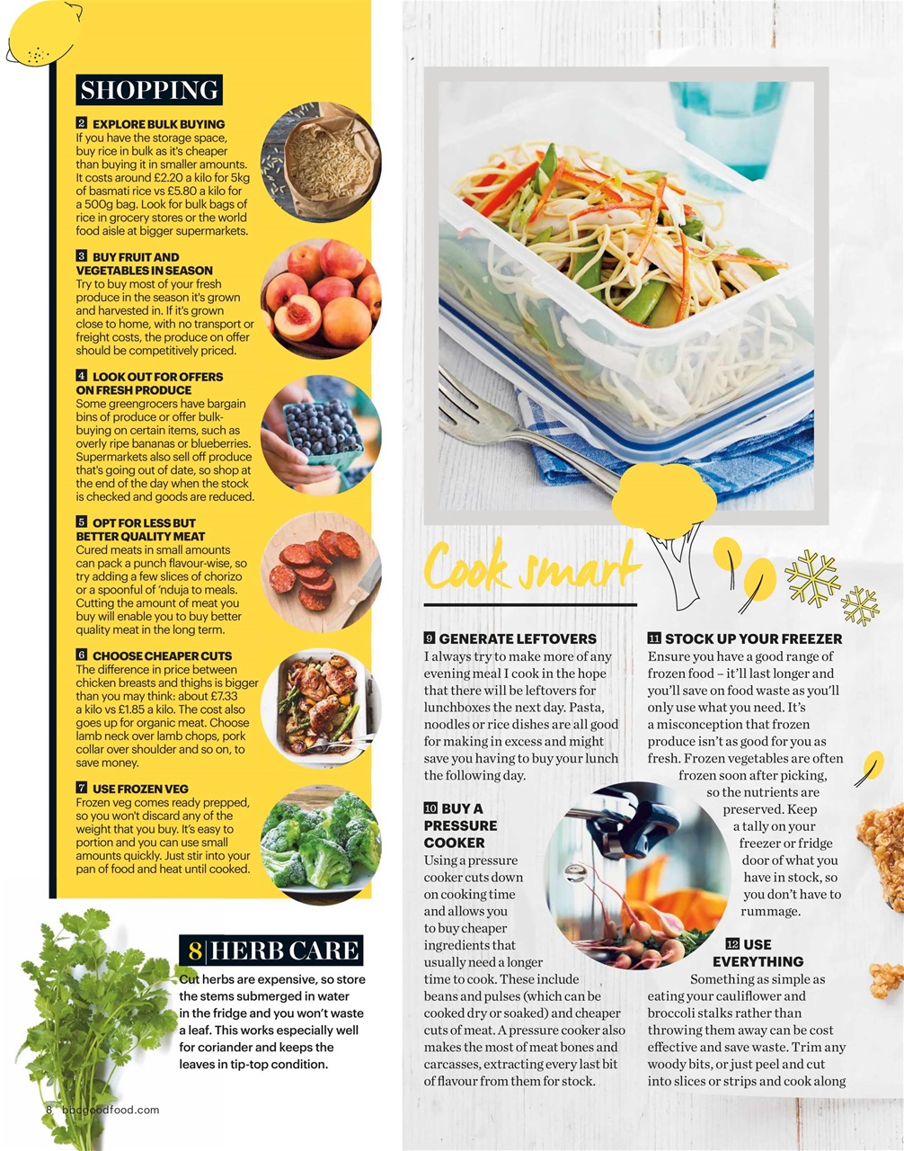 Good Food Magazine Preview Pages