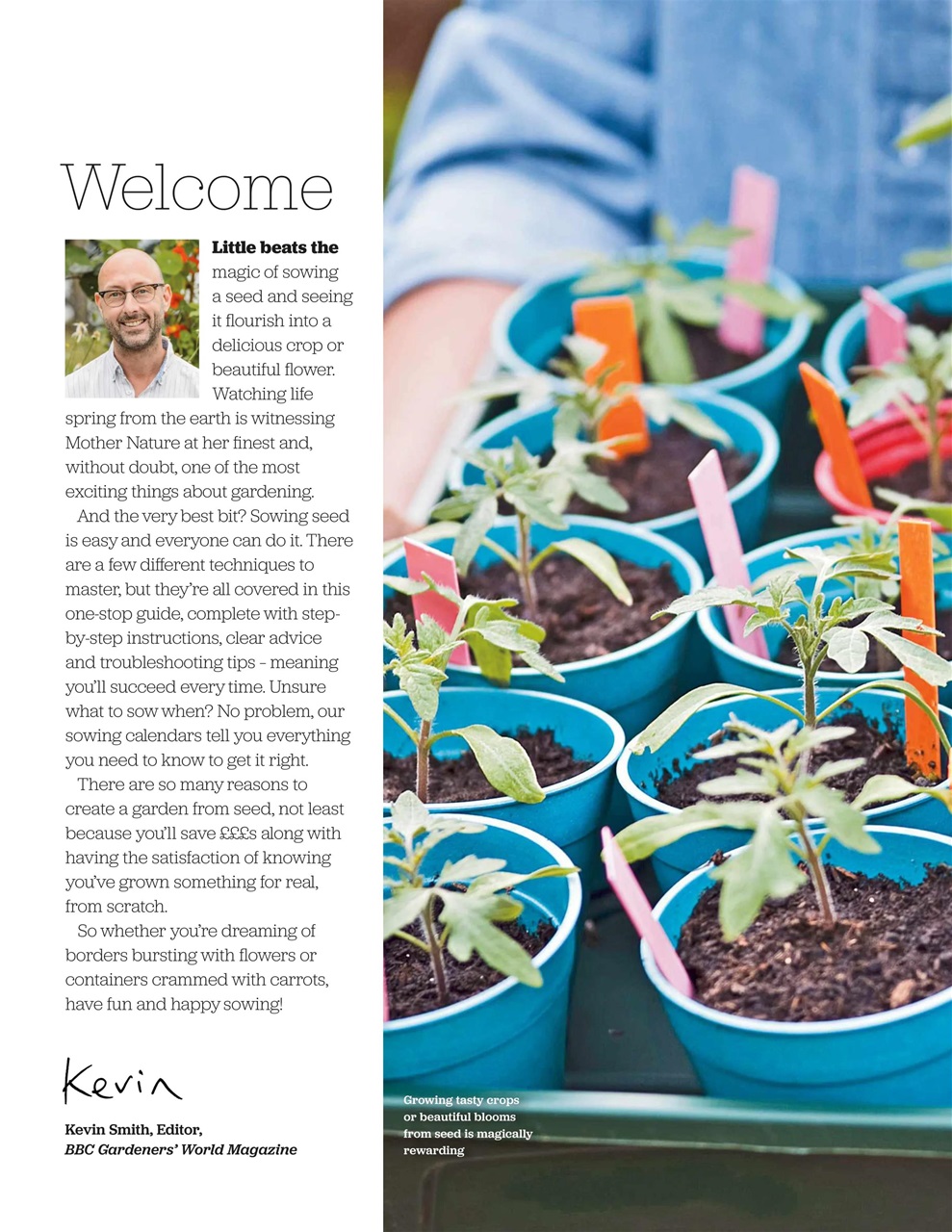 BBC Gardeners’ World Magazine Preview Pages