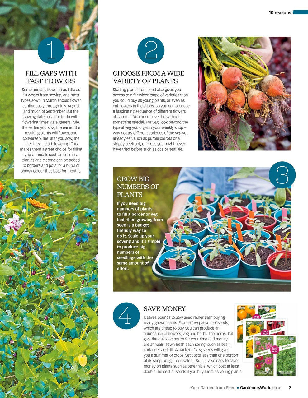BBC Gardeners’ World Magazine Preview Pages