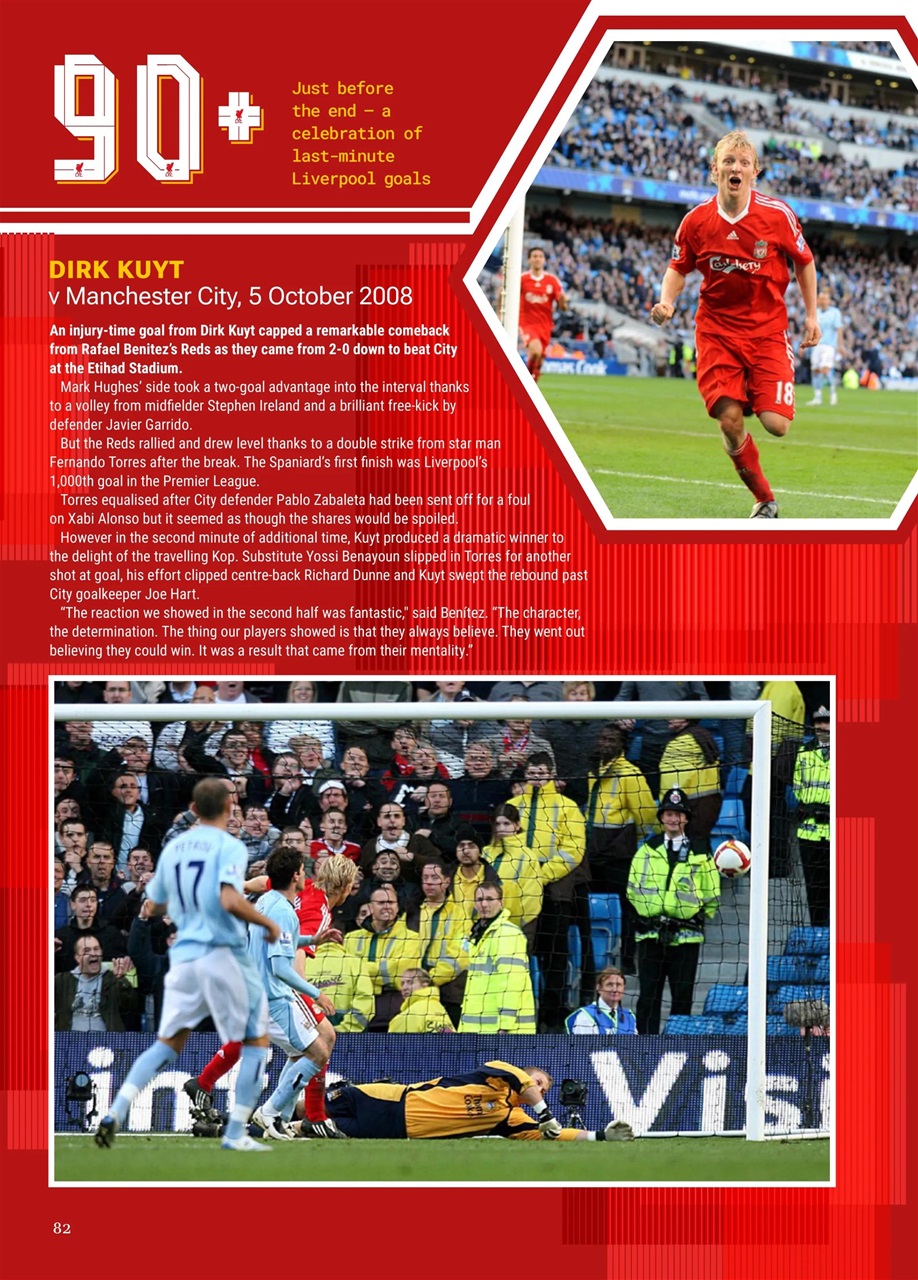 Liverpool FC Programmes vs Manchester City 23/24 Back Issue