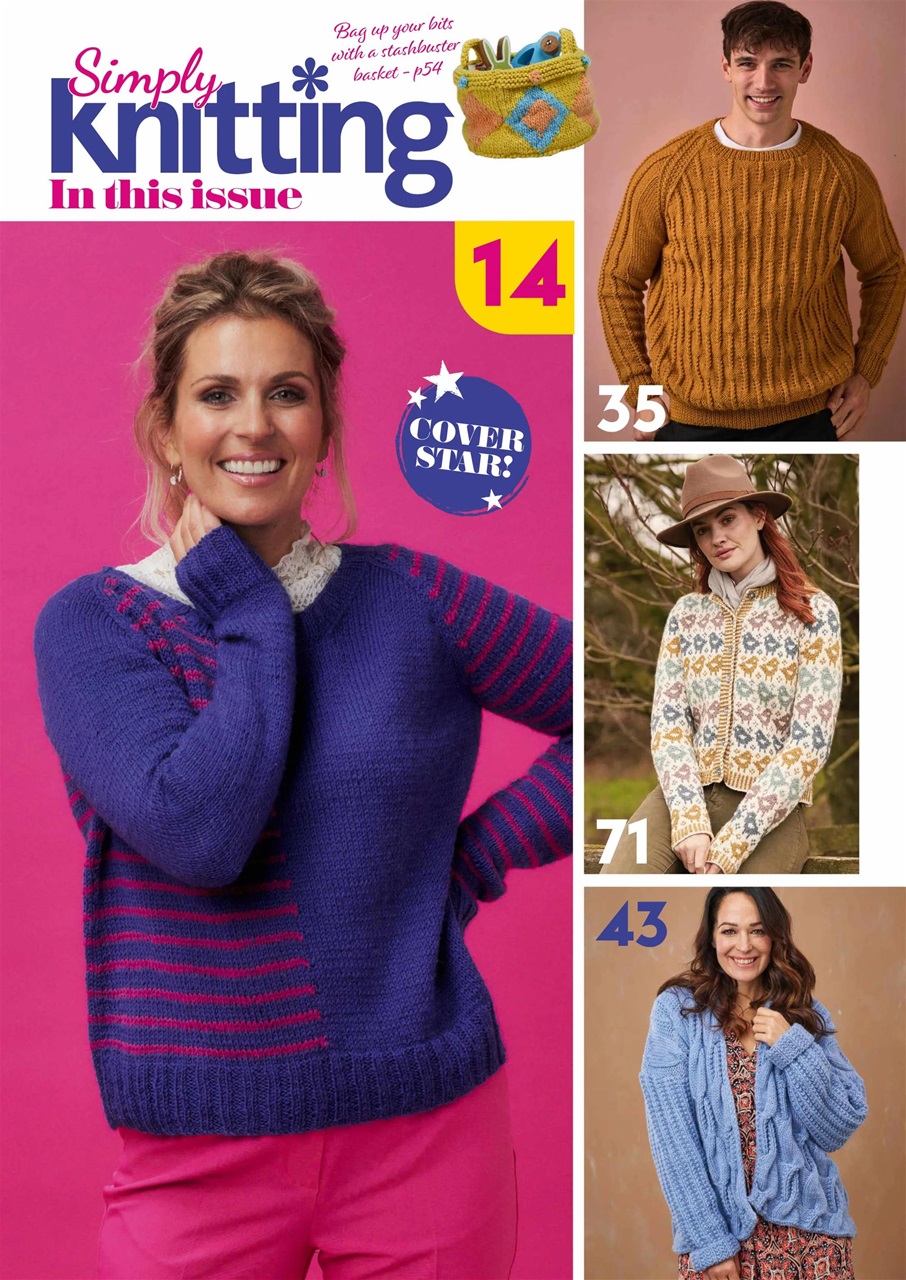 Simply Knitting Preview Pages