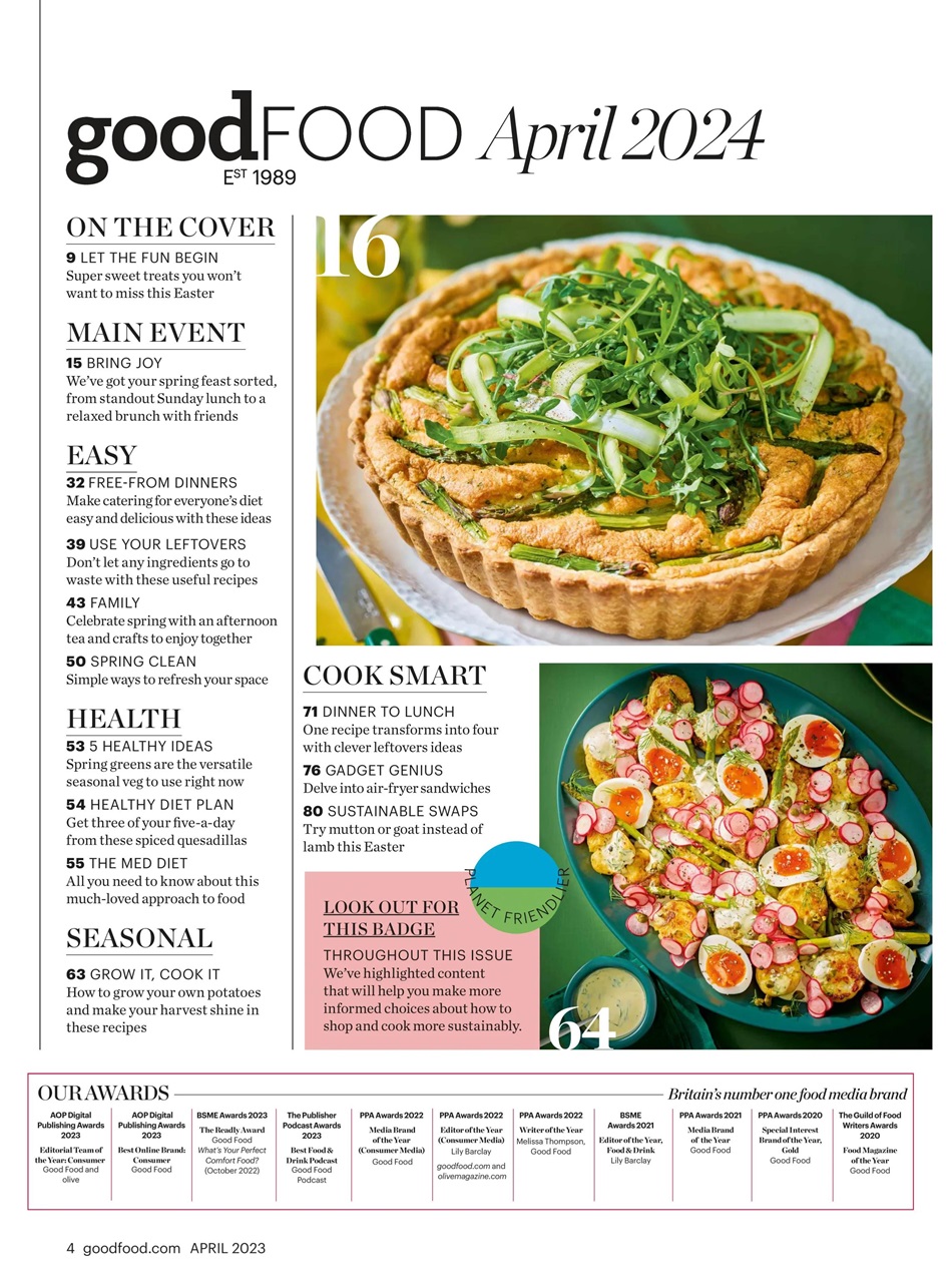 Good Food Magazine Preview Pages