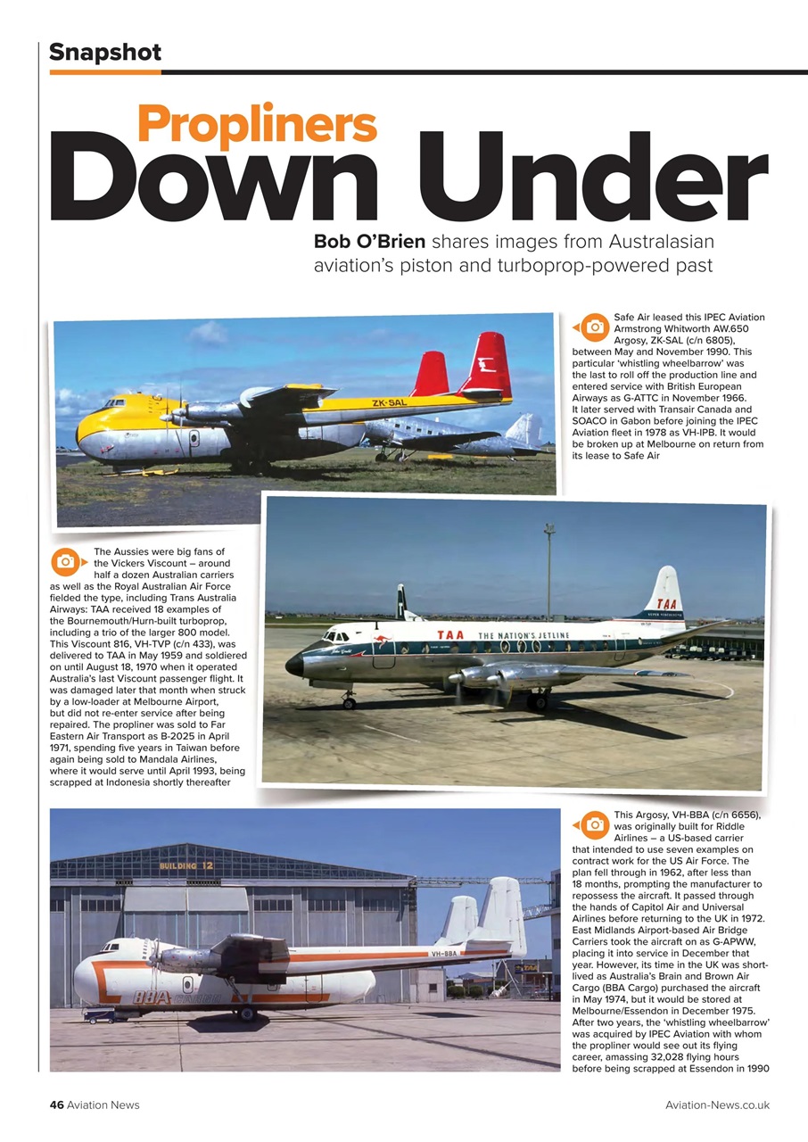 Aviation News Preview Pages