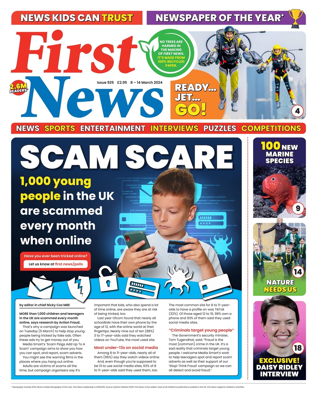 First News Preview Pages