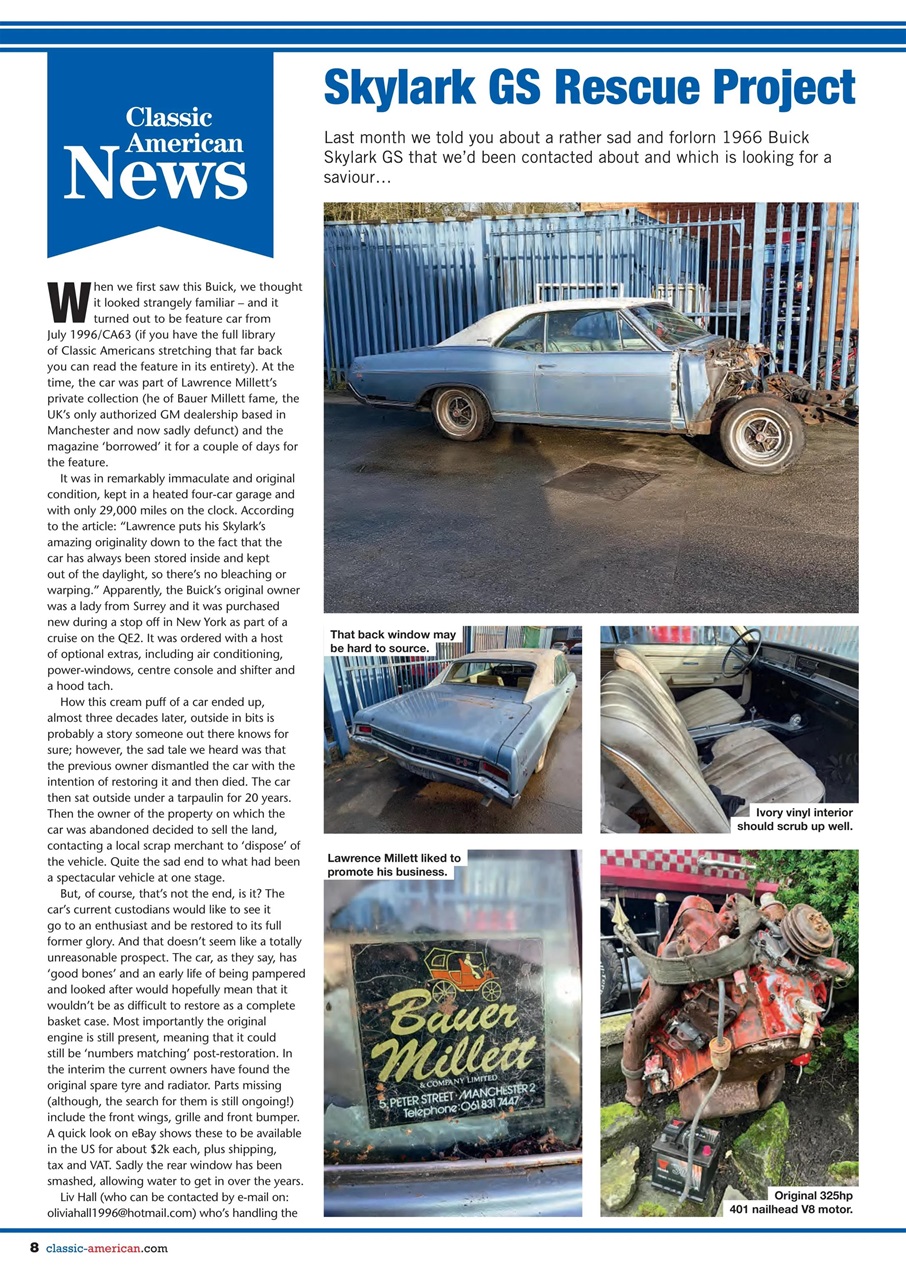 Classic American Magazine Preview Pages