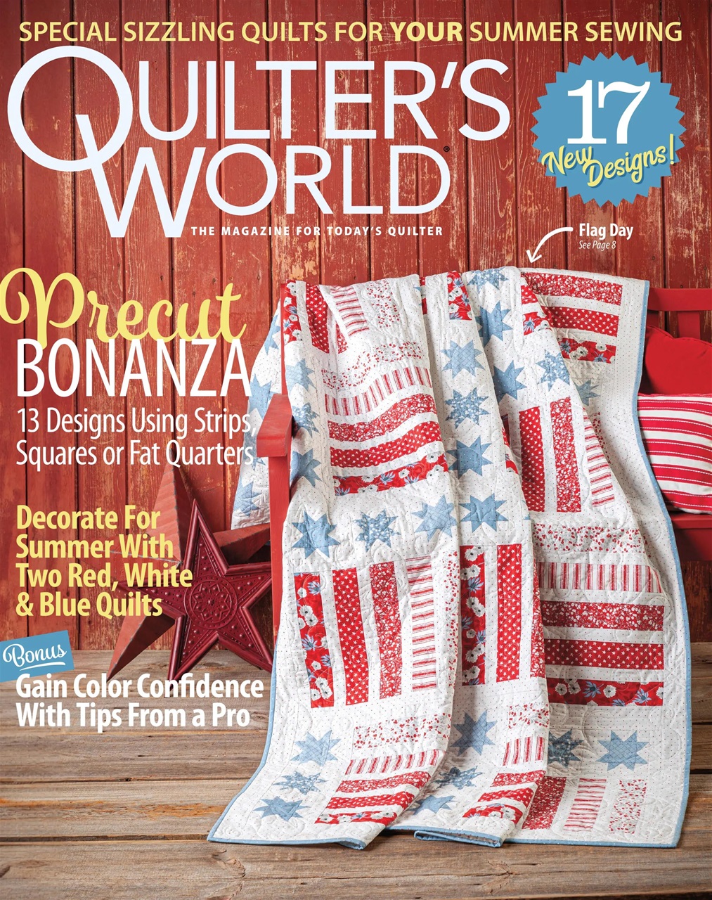 Quilter's World Preview Pages