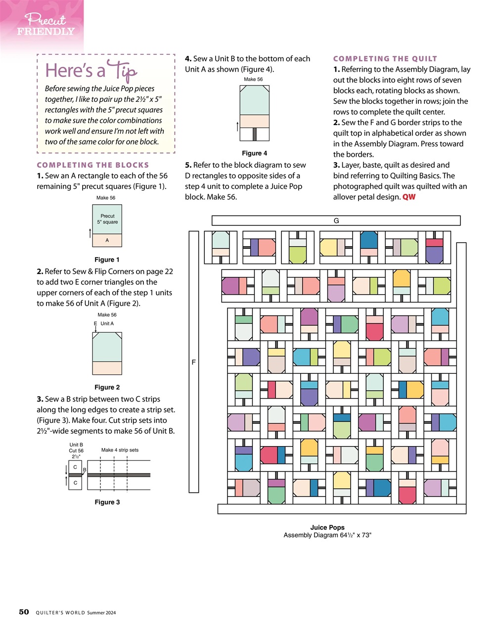 Quilter's World Preview Pages