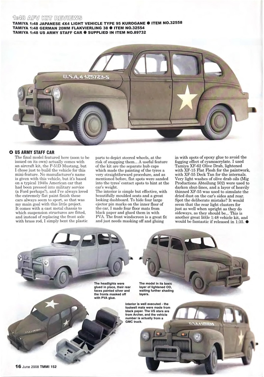 Tamiya Model Magazine Preview Pages