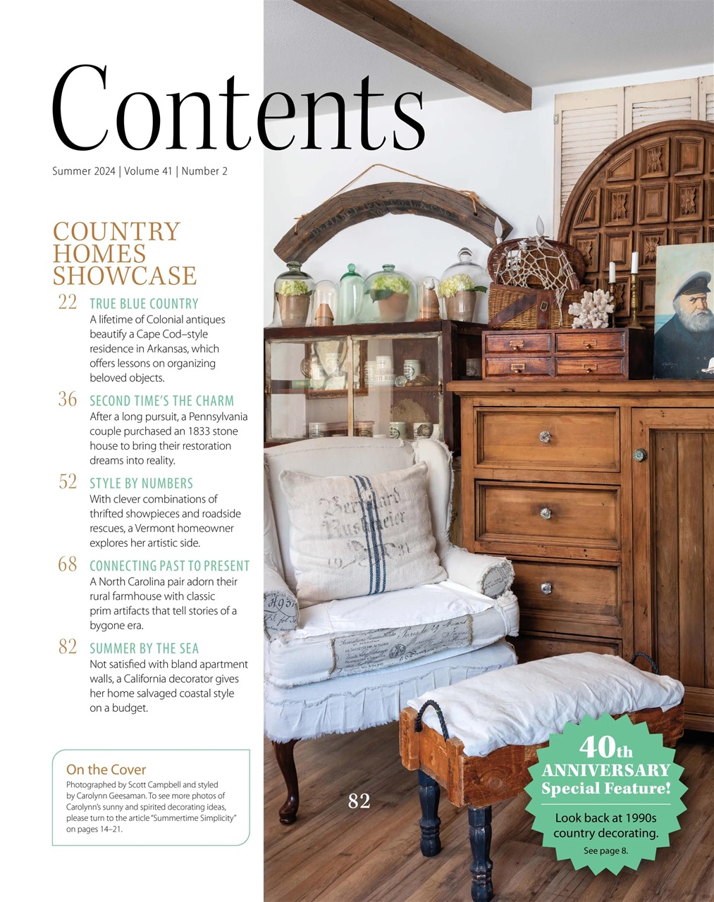 Country Sampler Preview Pages