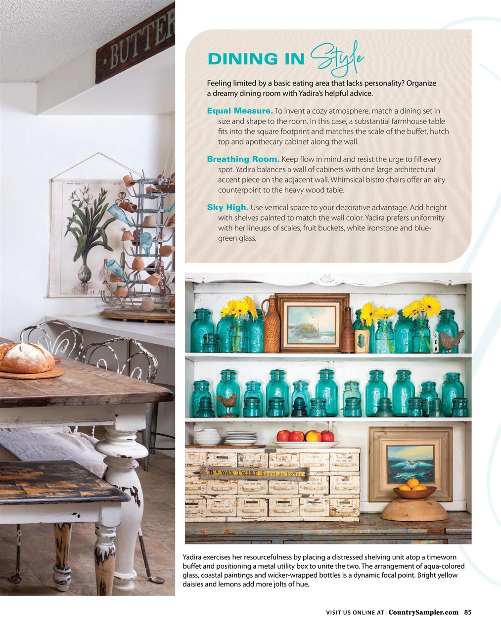 Country Sampler Preview Pages