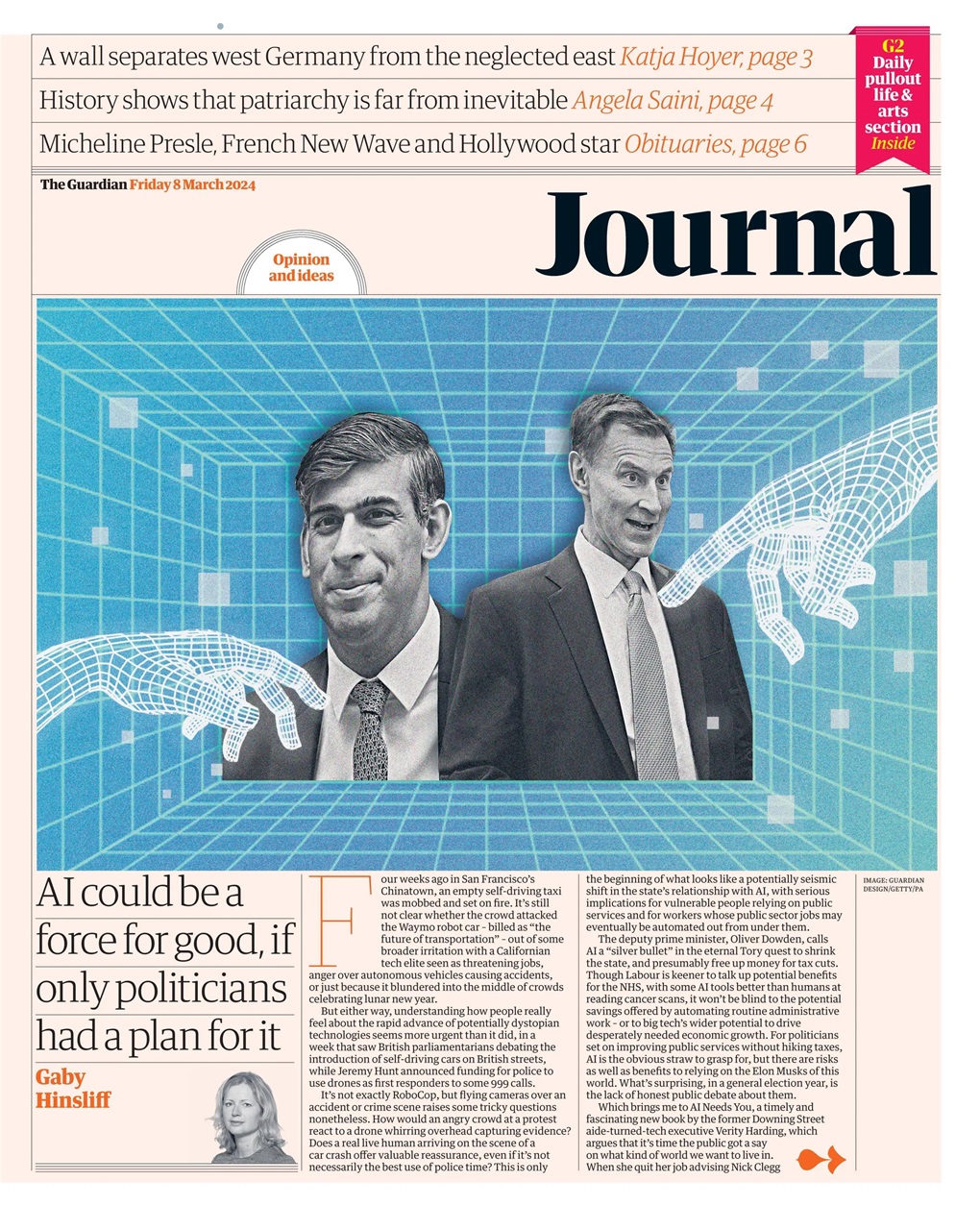 The Guardian Newspaper Preview Pages