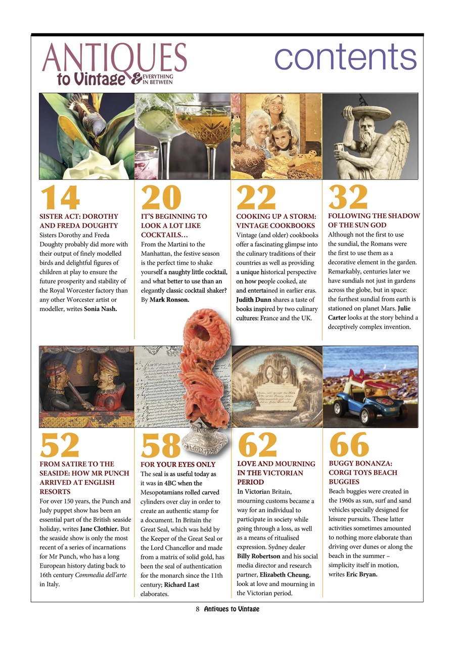 Antiques to Vintage Preview Pages