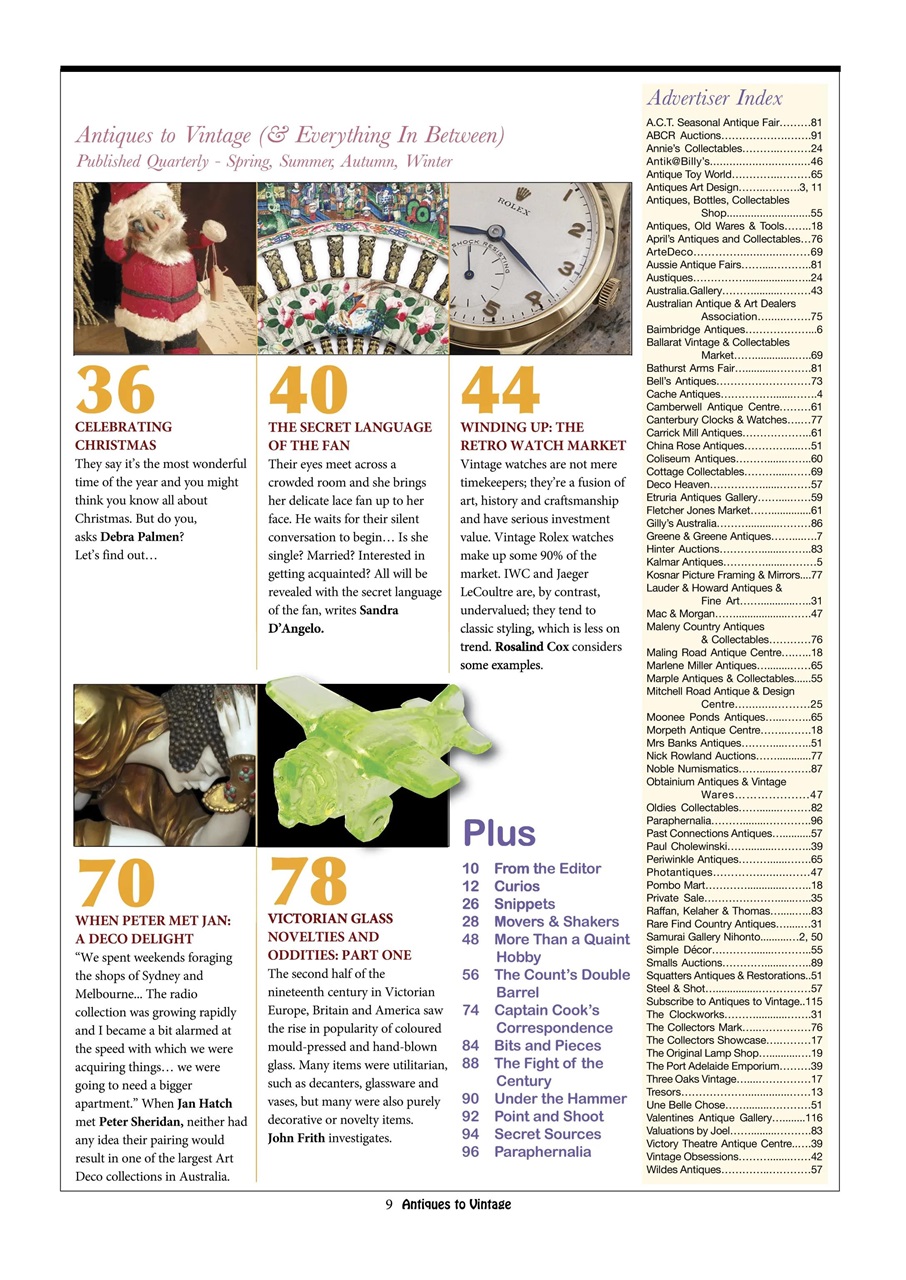 Antiques to Vintage Preview Pages