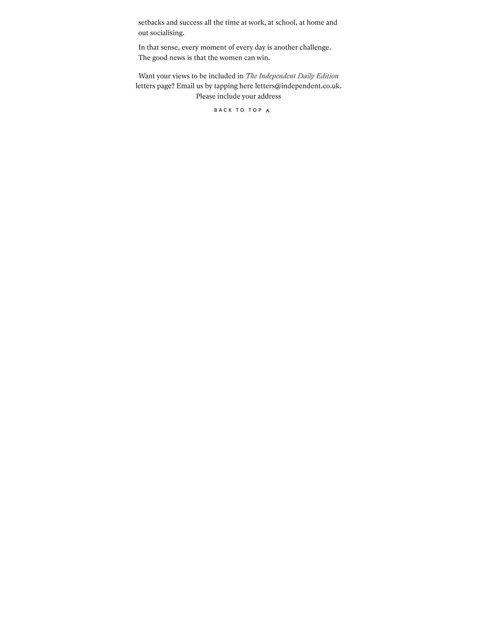 The Independent Daily Edition Newspaper Preview Pages
