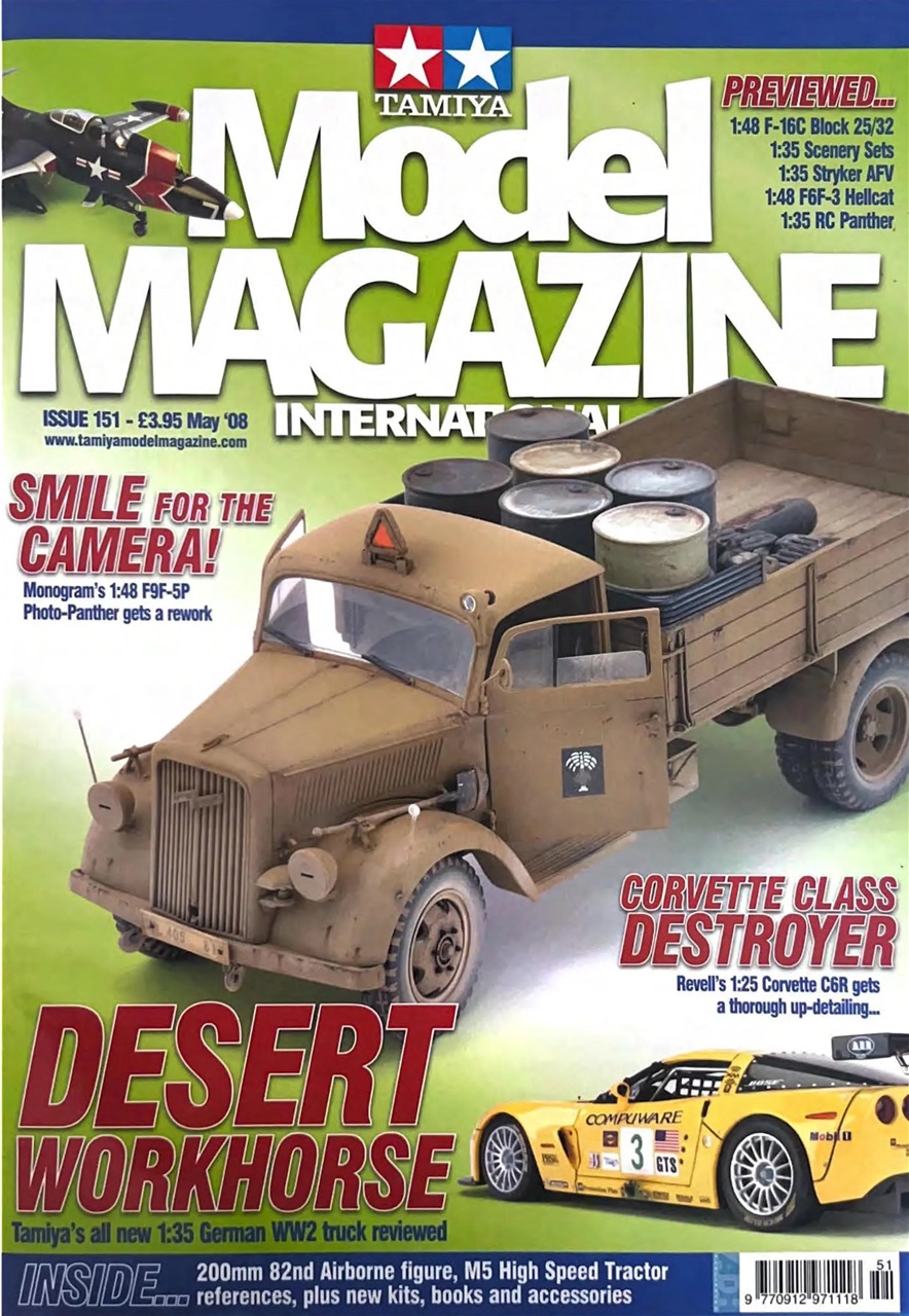 Tamiya Model Magazine Preview Pages