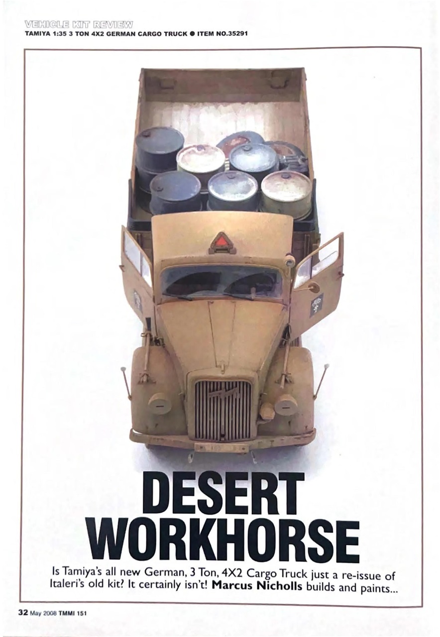 Tamiya Model Magazine Preview Pages