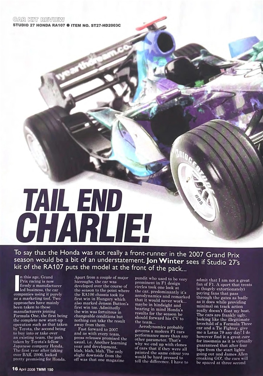 Tamiya Model Magazine Preview Pages