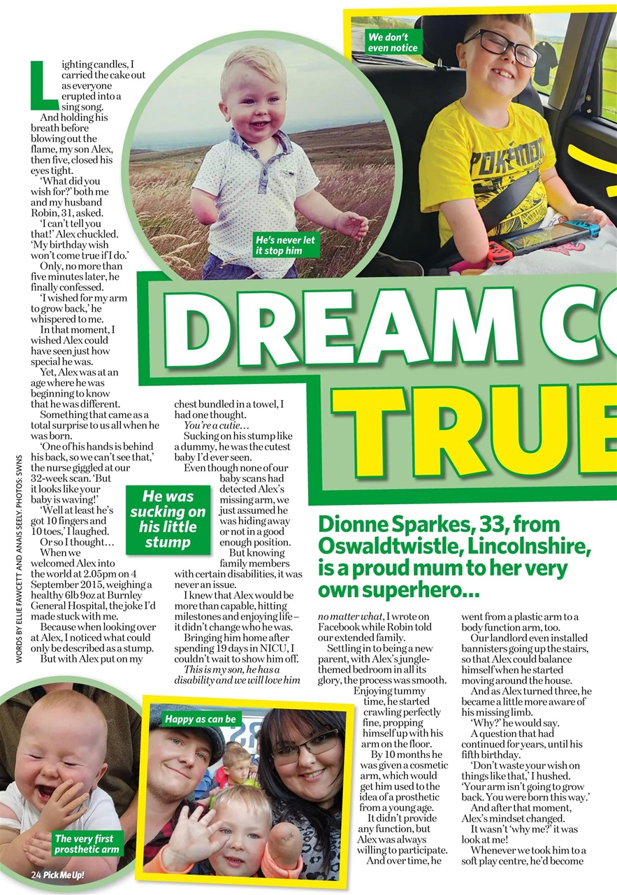 Pick Me Up Preview Pages