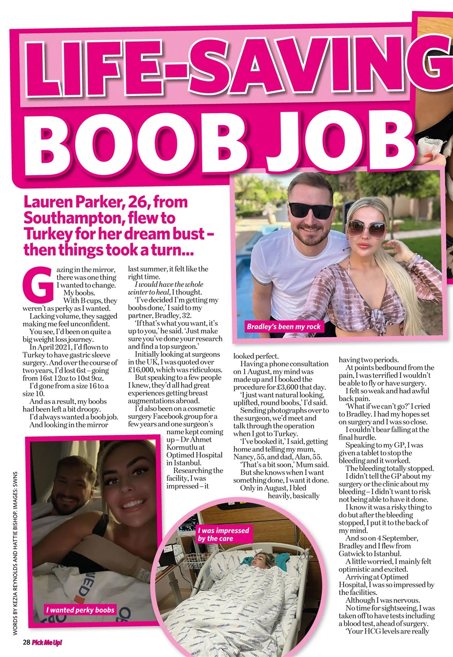 Pick Me Up Preview Pages