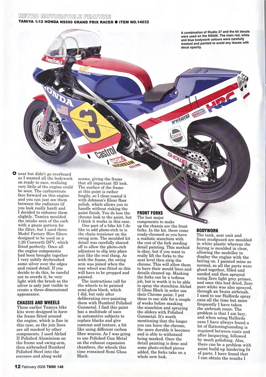 Tamiya Model Magazine Preview Pages