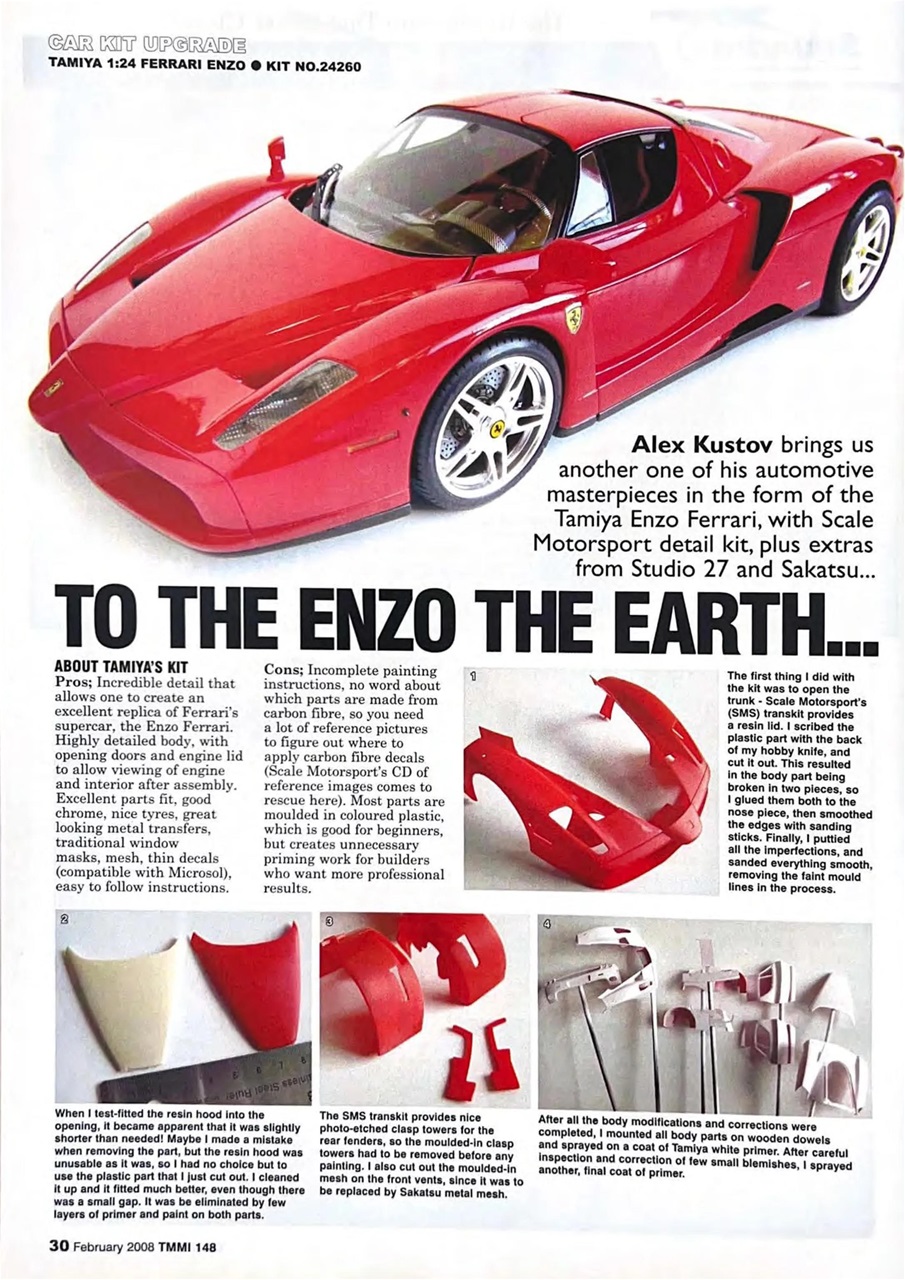 Tamiya Model Magazine Preview Pages