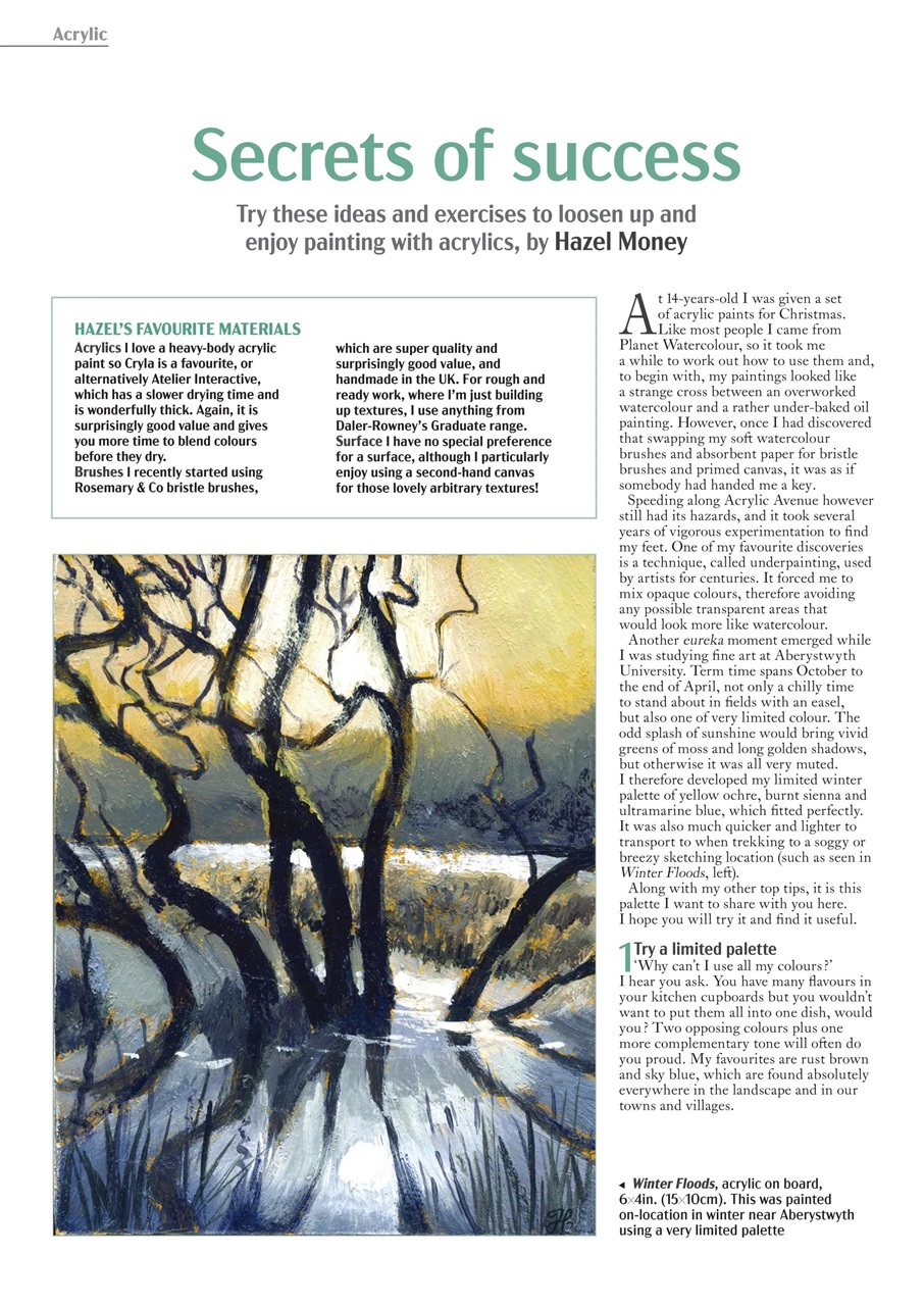 Leisure Painter & The Artist Preview Pages