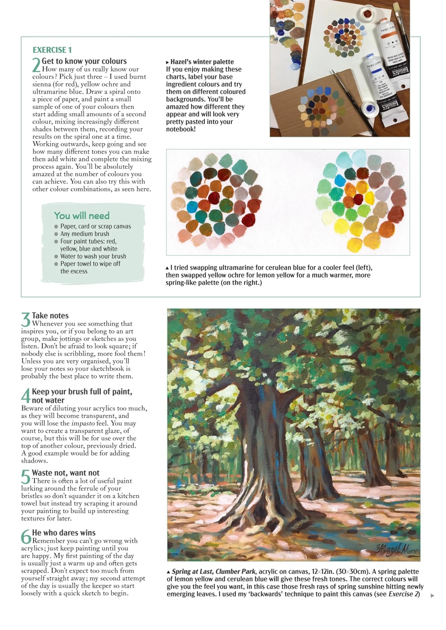 Leisure Painter & The Artist Preview Pages