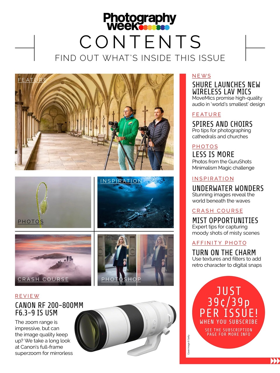 Photography Week Preview Pages