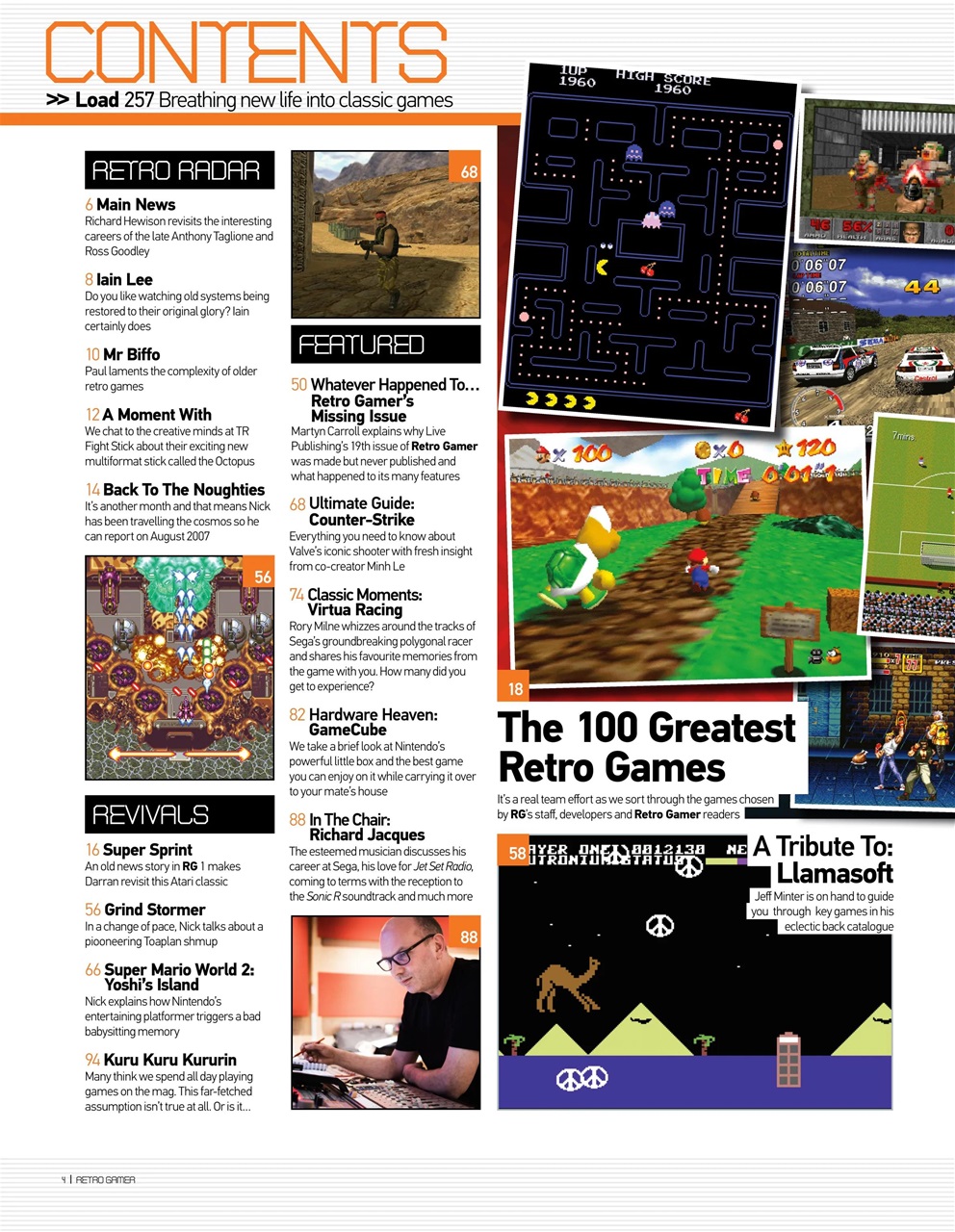 Retro Gamer Preview Pages
