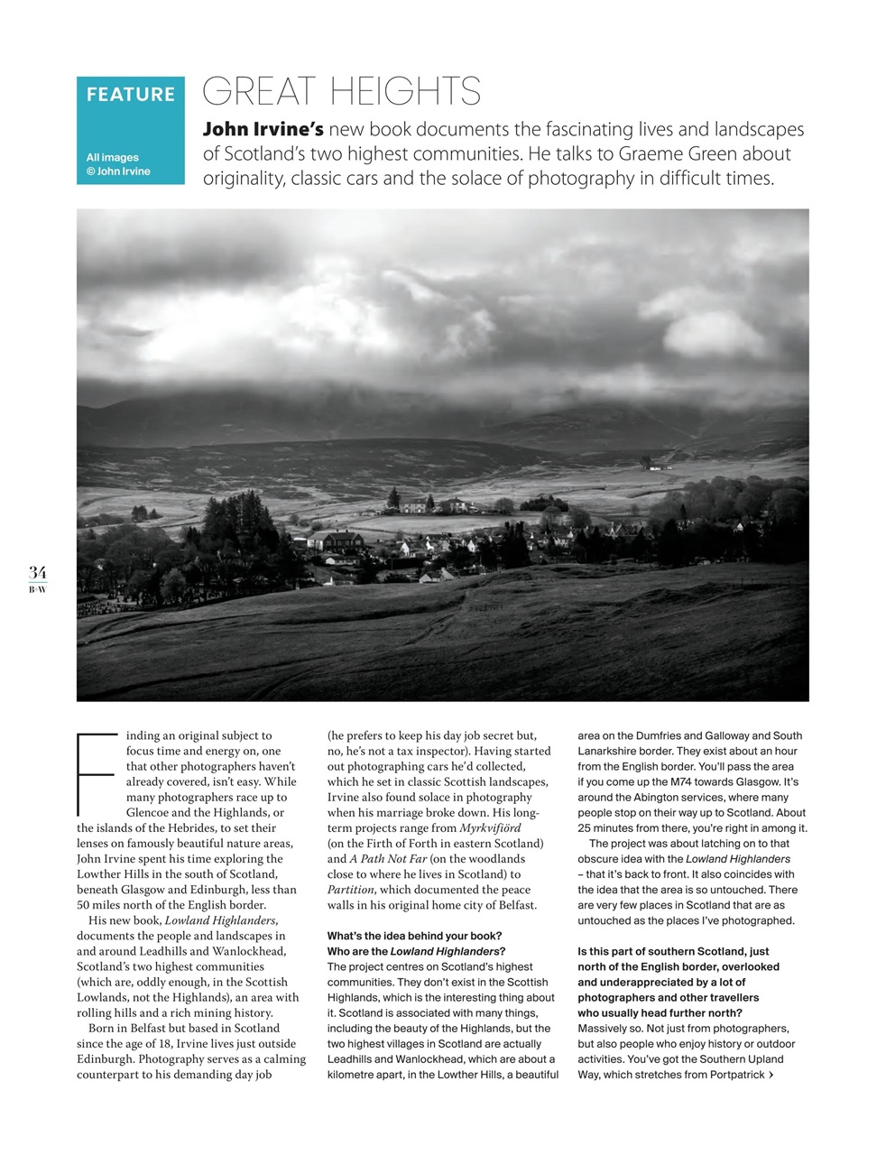 Black+White Photography Preview Pages