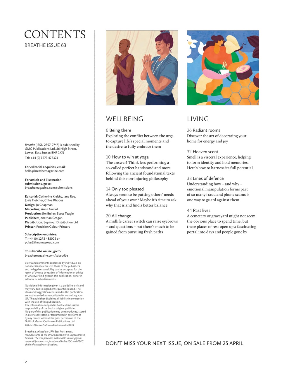 Breathe Preview Pages