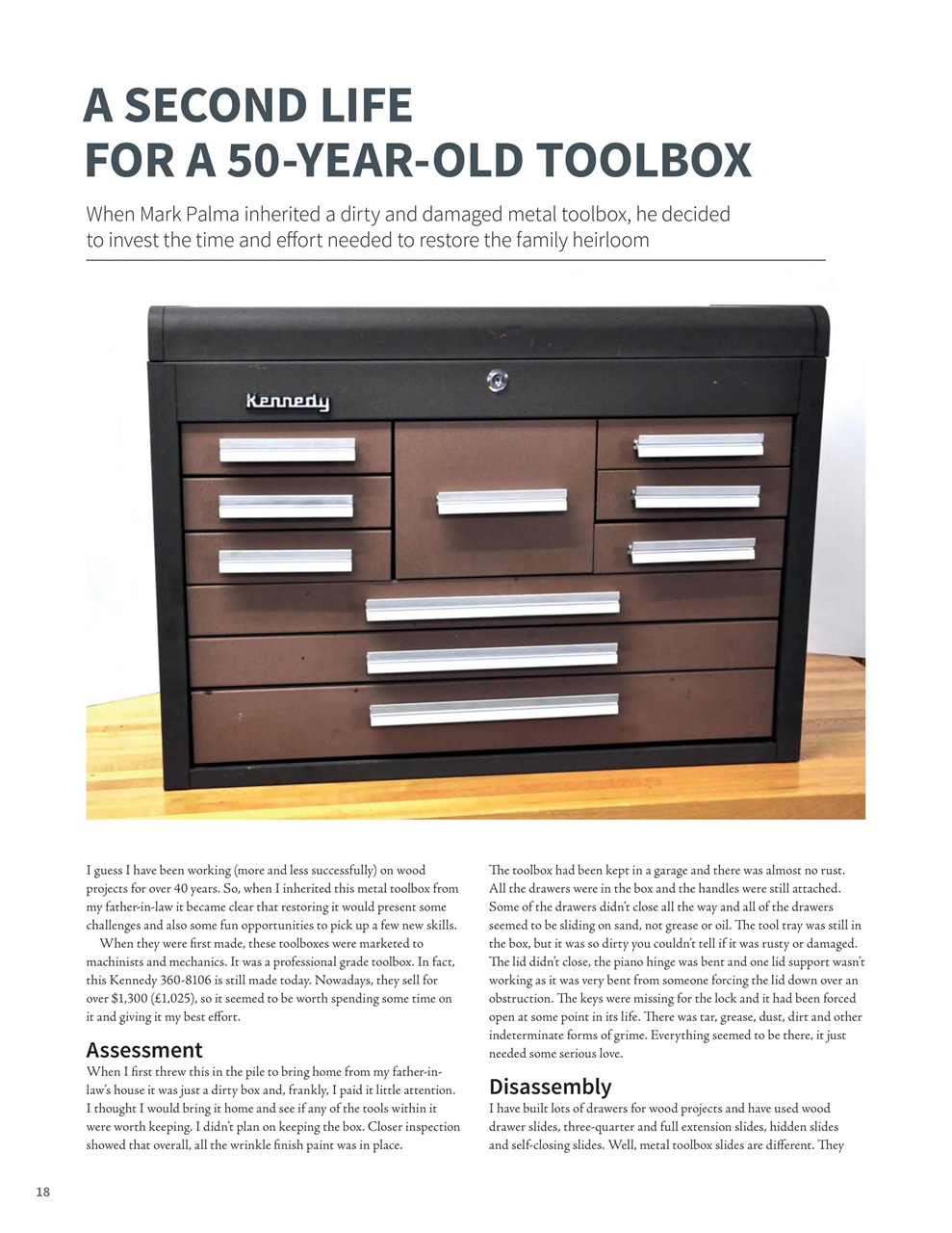 Woodworking Crafts Magazine Preview Pages