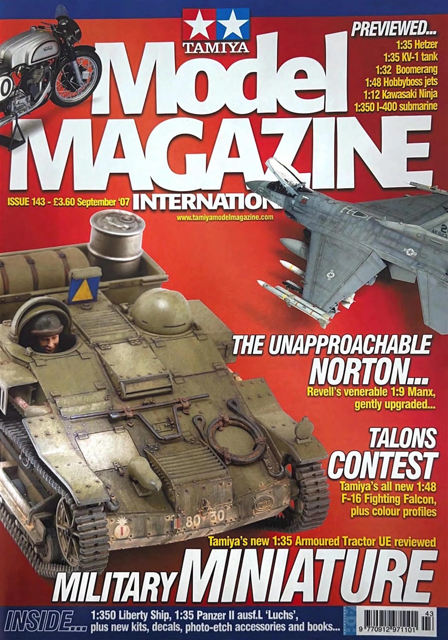 Tamiya Model Magazine Preview Pages
