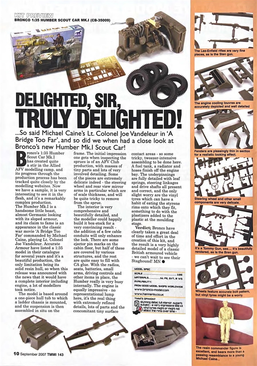 Tamiya Model Magazine Preview Pages