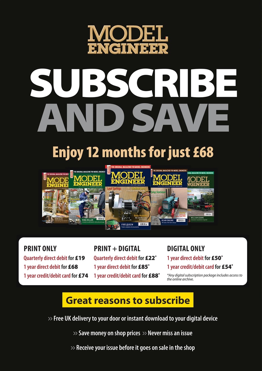 Model Engineer Preview Pages