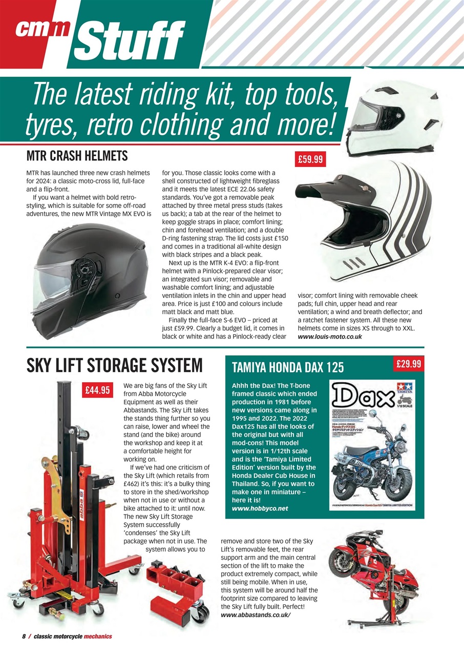 Classic Motorcycle Mechanics Preview Pages